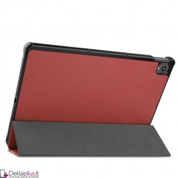 Dirbtinės odos atverčiamas dėklas - bordo spalvos Lenovo ideatab P11 J606f/P11 Plus J616F Dirbtinės odos atverčiamas dėklas - bordo spalvos Lenovo ideatab P11 J606f/P11 Plus J616F